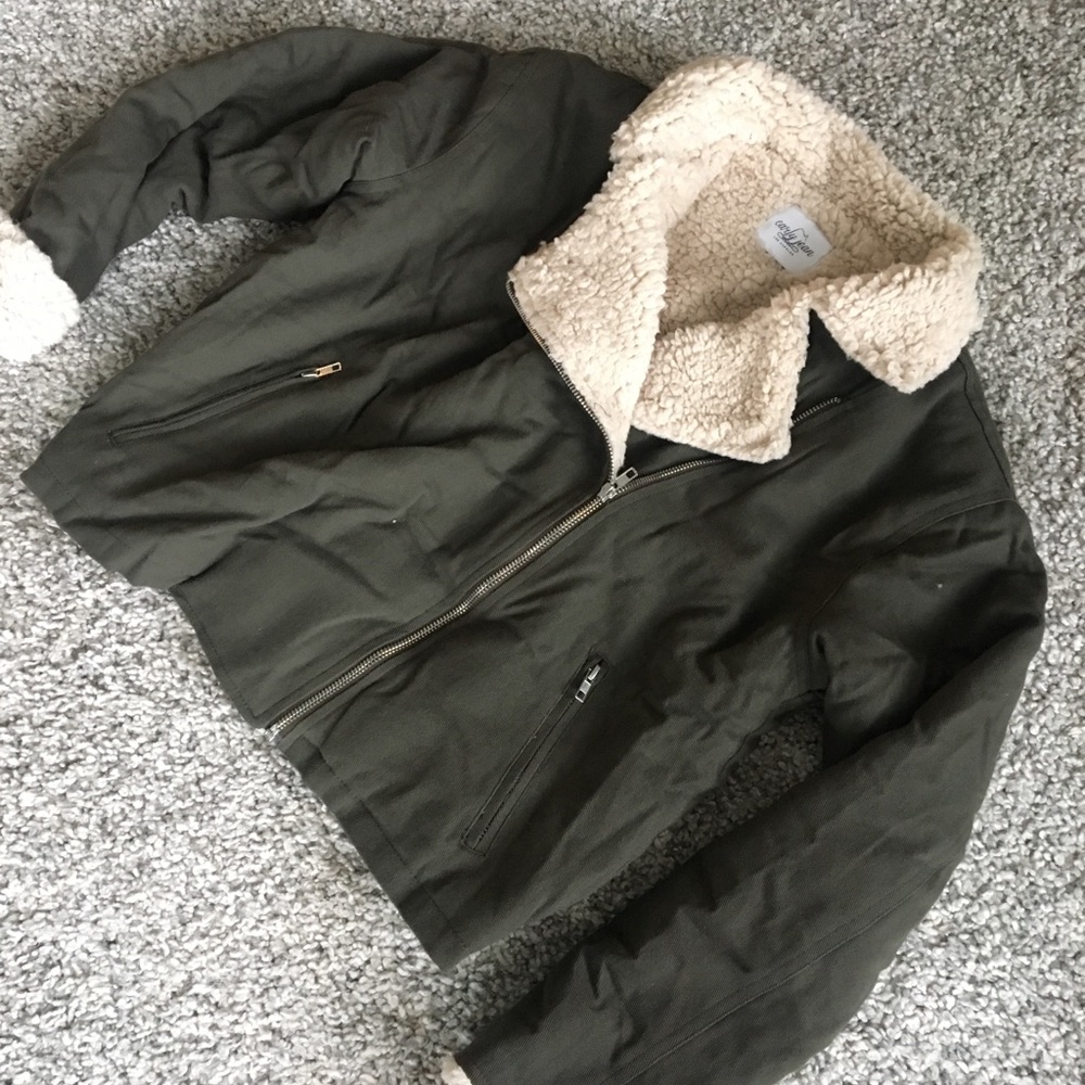 SOLD CJLA Elliot cozy jacket Small